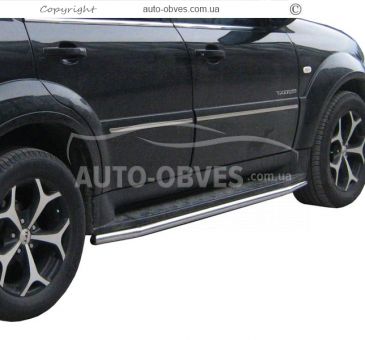 Door sill protection for Ssangyong Rexton W 2012-2016 фото 0