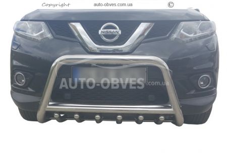 Front bar Nissan X-Trail t32 - type: standard фото 0