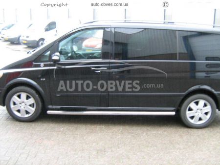 Roof rails Mercedes Vito, Viano - type: abs mounting фото 4