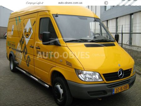 Side pipes Mercedes Sprinter 1996-2006 - L1\L2\L3 base фото 3