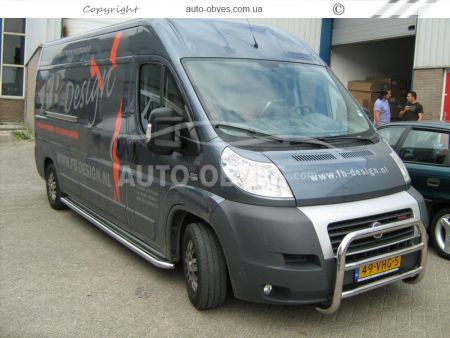 Боковые площадки Peugeot Boxer 2006-2014 L1\L2\L3 базы Ø:42|51|60мм фото 5