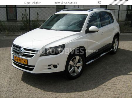 Боковые трубы Volkswagen Tiguan фото 3