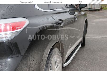 Lexus RX profile running boards - Style: Range Rover фото 2