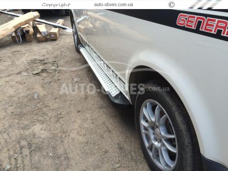 Aluminum running boards Volkswagen T5 Transporter, Multivan - Style: BMW фото 6