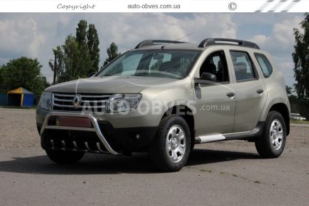 Front bar Renault Duster - type: standard фото 2