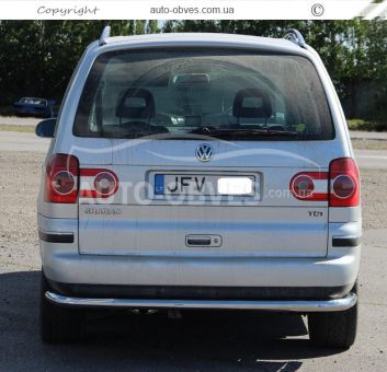 Ford Galaxy rear bumper protection - type: full stroke фото 1