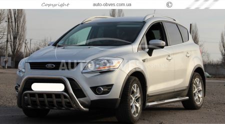 Кенгурятник Ford Kuga 2009-2012 - тип: подвійний фото 1