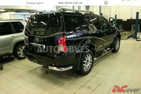 Боковые трубы Nissan Pathfinder фото 1