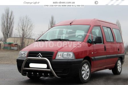 Кенгурятник Fiat Scudo, Citroen Jumpy, Peugeot Expert 1998-2007 - тип: штатный фото 3