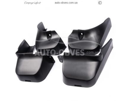 Mud flaps model Infiniti JX 2012-2021 -type: set 4pcs photo 0