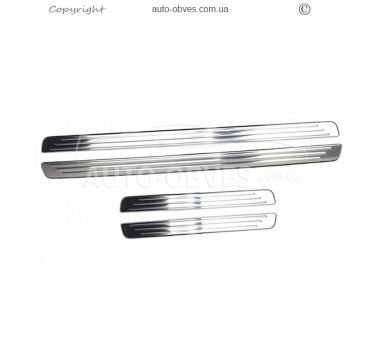 Door sills for Volkswagen Tiguan 2016-2023 фото 0