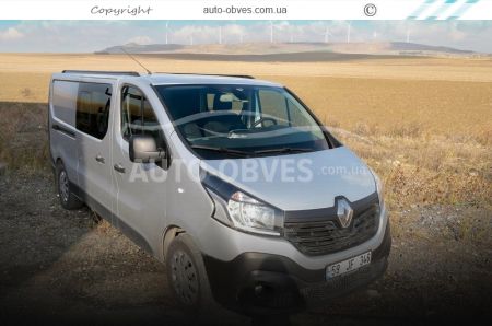 Рейлинги Renault Trafic 2015-... - L1\L2 - тип: интегрированные фото 5