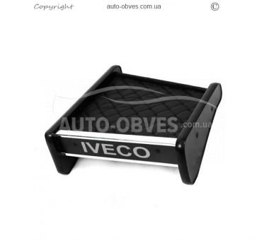 Поличка на панель Iveco Daily 1999-2006 - тип: eco black фото 0