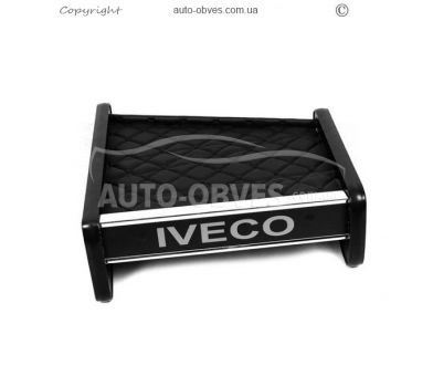 Поличка на панель Iveco Daily 1999-2006 - тип: eco black фото 3