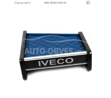 Полка на панель Iveco Daily 1999-2006 - тип: синяя строчка фото 3