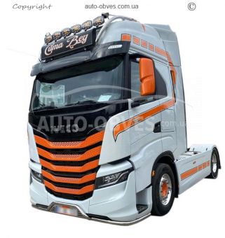 Iveco S-Way v2 front bumper protection - type: to order фото 3