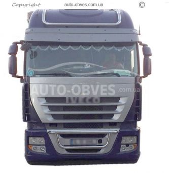 Holder for headlights on the roof of Iveco Stralis euro 5,6 service: installation of diodes фото 0