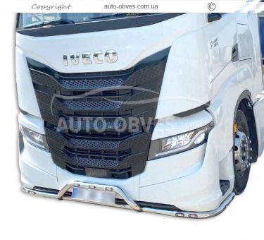 Iveco S-Way front bumper protection - type: to order фото 1
