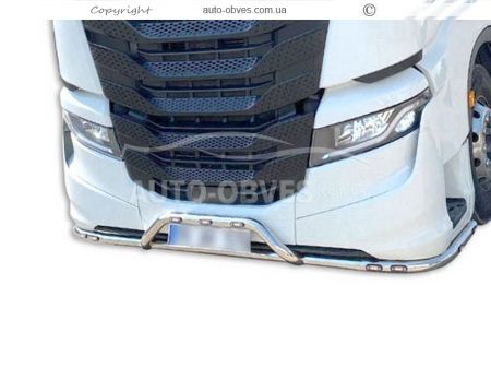 Iveco S-Way front bumper protection - type: to order фото 0