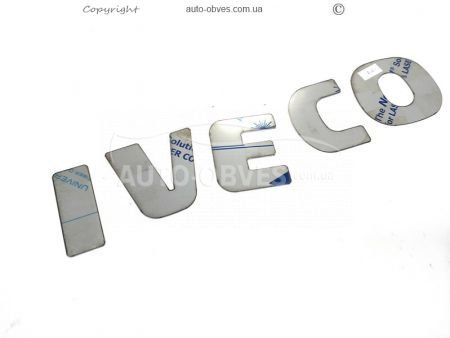 Накладки літери Iveco всі моделі висота 120мм фото 0