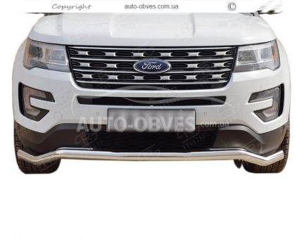 Ford Explorer front bumper protection фото 0