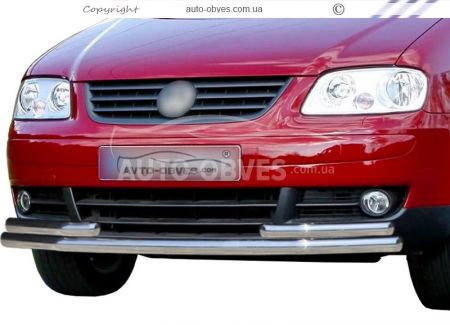 Front arch Volkswagen Caddy 2004-2010 - type: with additional pipes фото 0