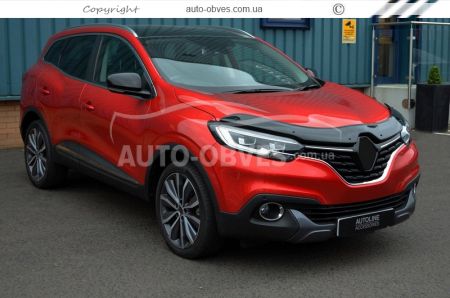 Дефлектор капота мухобойка Renault Kadjar - тип: турция фото 3