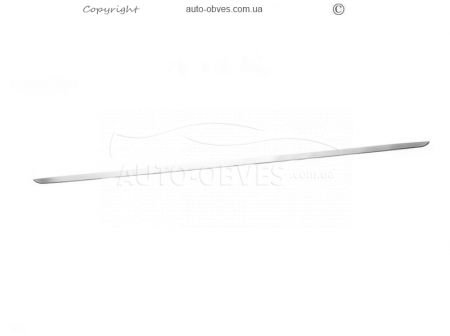 Накладка на кромку багажника для Mercedes Vito, V-class 2014-2022 - тип: нержавіюча сталь фото 0