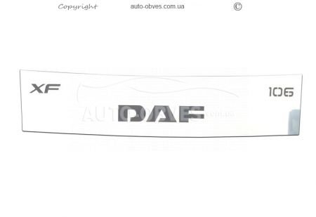 Накладка на капот DAF XF euro 6 - тип: 1 шт фото 1