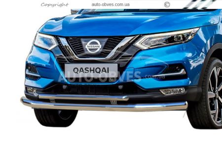 Двойная дуга Nissan Qashqai 2018-2021 фото 0