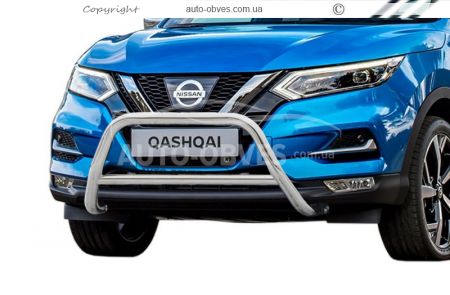 Кенгурятник Nissan Qashqai 2018-2021 - тип: без гриля фото 0