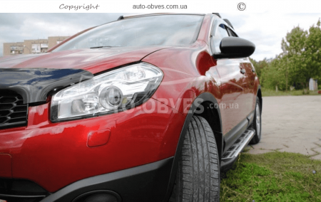 Running boards Nissan Qashqai 2010-2014 - Style: Audi фото 5