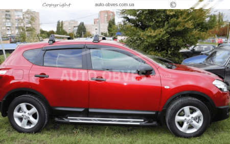 Подножки Nissan Qashqai 2010-2014 - style: Audi фото 3