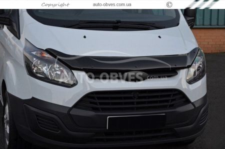 Hood deflector flyswatter Ford Custom 2013-2017 - Type: Turkey фото 3