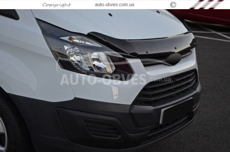 Hood deflector flyswatter Ford Custom 2013-2017 - Type: Turkey фото 4