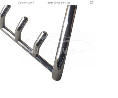 Front bar Toyota Hilux 2012-2015 - type: without jumper фото 3
