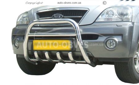 Front bar Kia Sorento 03-09 - type: standard фото 0