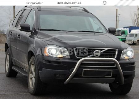 Front bumper protector Volvo XC90 фото 1