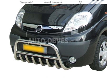 Bullbar Opel Vivaro, Renault Trafic, Nissan Primastar - type: standard фото 0