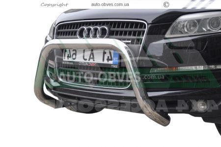 Захист переднього бампера Audi Q7 - тип: модельний виріб фото 0