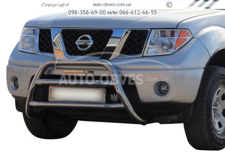 Bullbar Nissan Pathfinder - type: 2 lintels фото 1