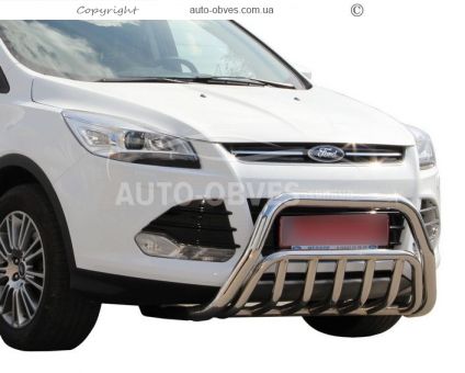 Bullbar Ford Escape 2013-2016 - type: double фото 1