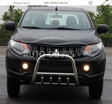 Front bumper protection Fiat Fullback 2016-... фото 1