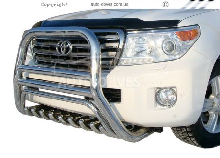 Front bumper guard Toyota Land Cruiser 200 2008-2016 l. Schiessler on order 10-15 days фото 0