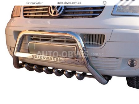 Кенгурятник для Volkswagen T5 - тип: штатний фото 1