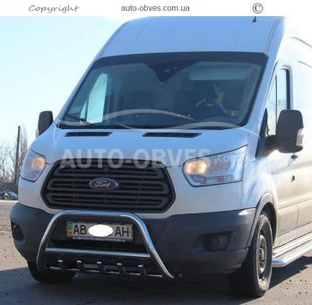 Bull bar Ford Transit 2014-... - type: standard фото 2