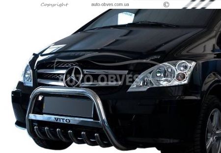 Кенгурятник Mercedes Vito II, Viano II 2010-2014 - тип: штатний фото 0