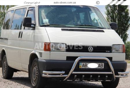 Захист переднього бампера Volkswagen T4 фото 2