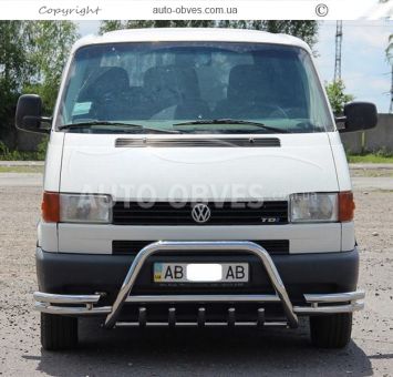 Volkswagen T4 front bumper protection фото 1