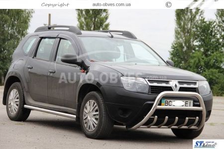 Front bar Renault Duster - type: standard фото 1